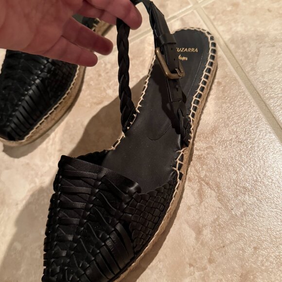 NWOB | Altuzarra x Castaner Nara Altz Espadrille Sandals | Black | Size 39 - Picture 4 of 10